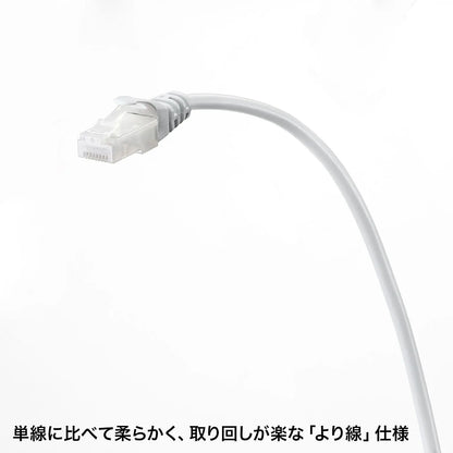 CAT5e LAN Cable with Anti-Snag Connector (LA-Y5TS-01)