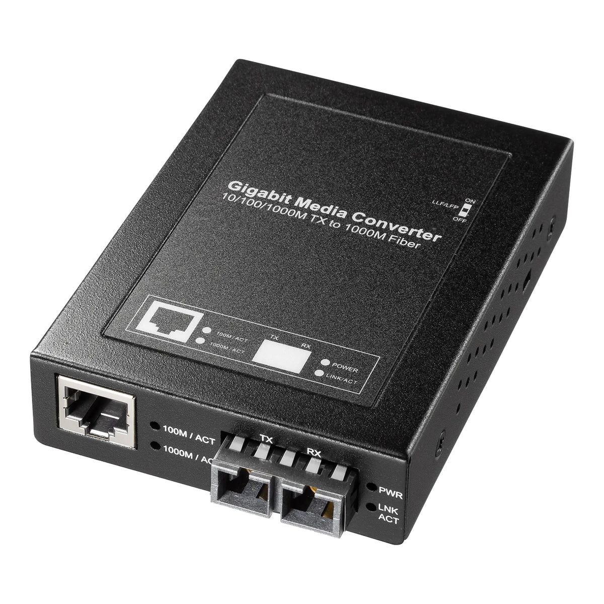 光メディアコンバータ（ギガビット、ブリッジ、マルチモード） LAN-EC212CB
