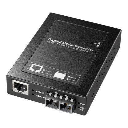 光メディアコンバータ（ギガビット、ブリッジ、マルチモード） LAN-EC212CB