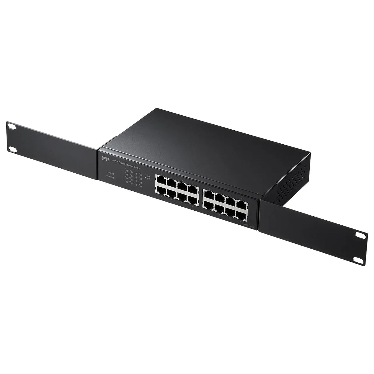 Gigabit Ethernet Switching Hub (16 ports) with Loop Detection Function LAN-GIGAH16L