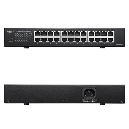 Giga対応スイッチングハブ(24ポート)ループ検知機能つき LAN-GIGAH24L