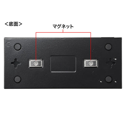 Gigabit Ethernet Switching Hub (8 Ports) with Loop Detection Function LAN-GIGAH8L