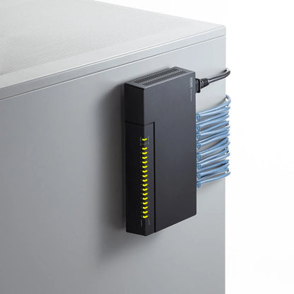 Gigabit-compatible switching hub (16 ports, with magnet) LAN-GIGAP1602BK