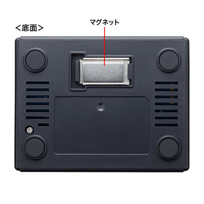 ギガビット対応 スイッチングハブ(3ポート・マグネット付き） LAN-GIGAP301BK