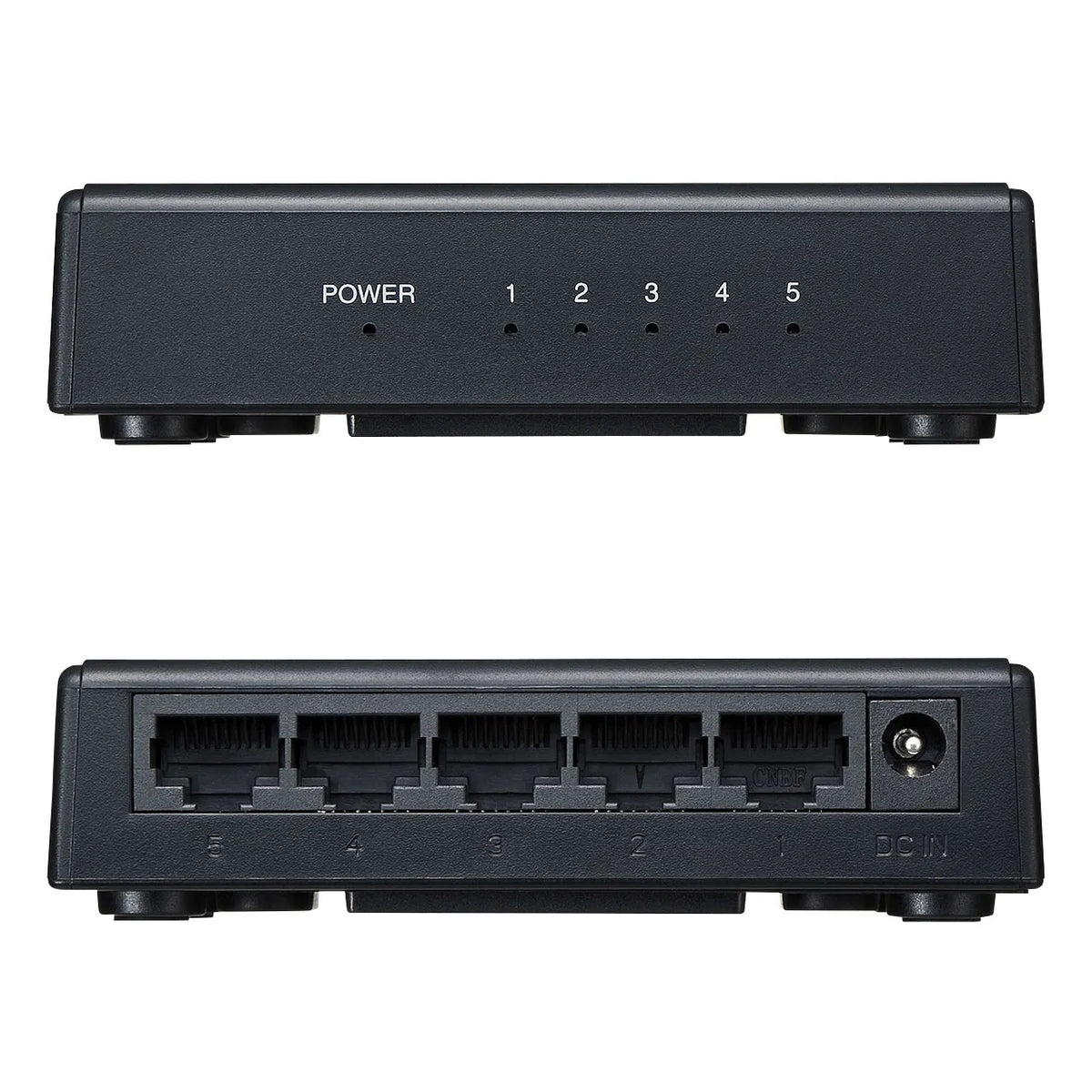 ギガビット対応スイッチングハブ(5ポート・マグネット付き） LAN-GIGAP501BK