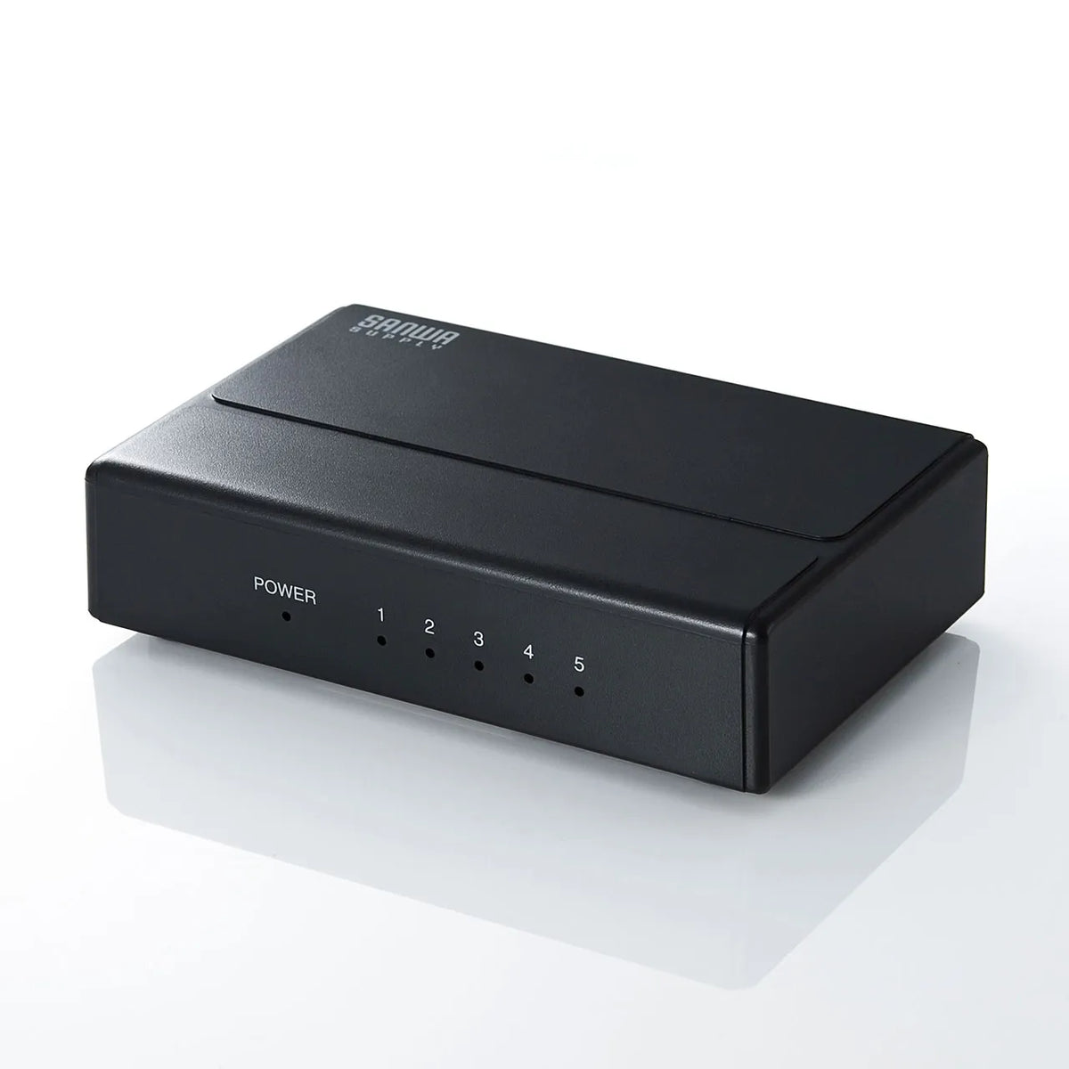 ギガビット対応スイッチングハブ(5ポート・マグネット付き） LAN-GIGAP501BK