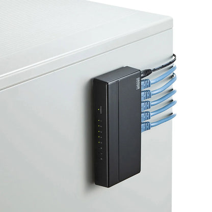 ギガビット対応スイッチングハブ(8ポート・マグネット付き） LAN-GIGAP801BK