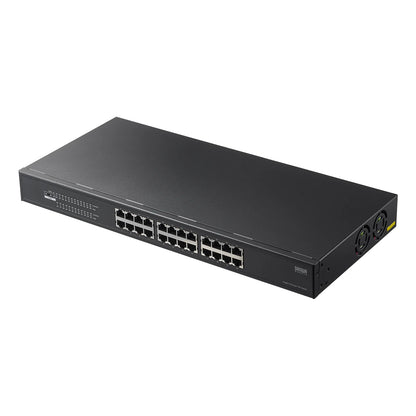 Layer 2 Gigabit compatible PoE switching hub (24 ports) LAN-GIGAPOE2401