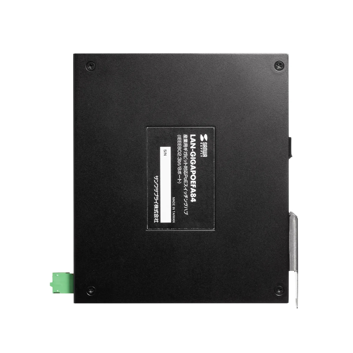 Industrial Gigabit PoE Switching Hub (IEEE802.3bt/8 ports) LAN-GIGAPOEFA84