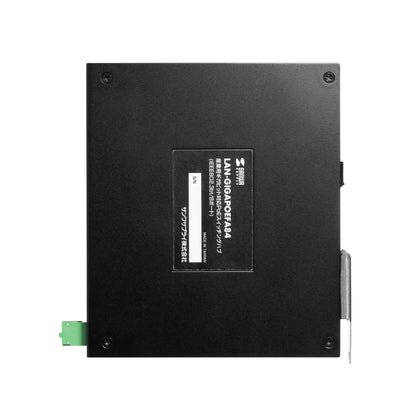 Industrial Gigabit PoE Switching Hub (IEEE802.3bt/8 ports) LAN-GIGAPOEFA84