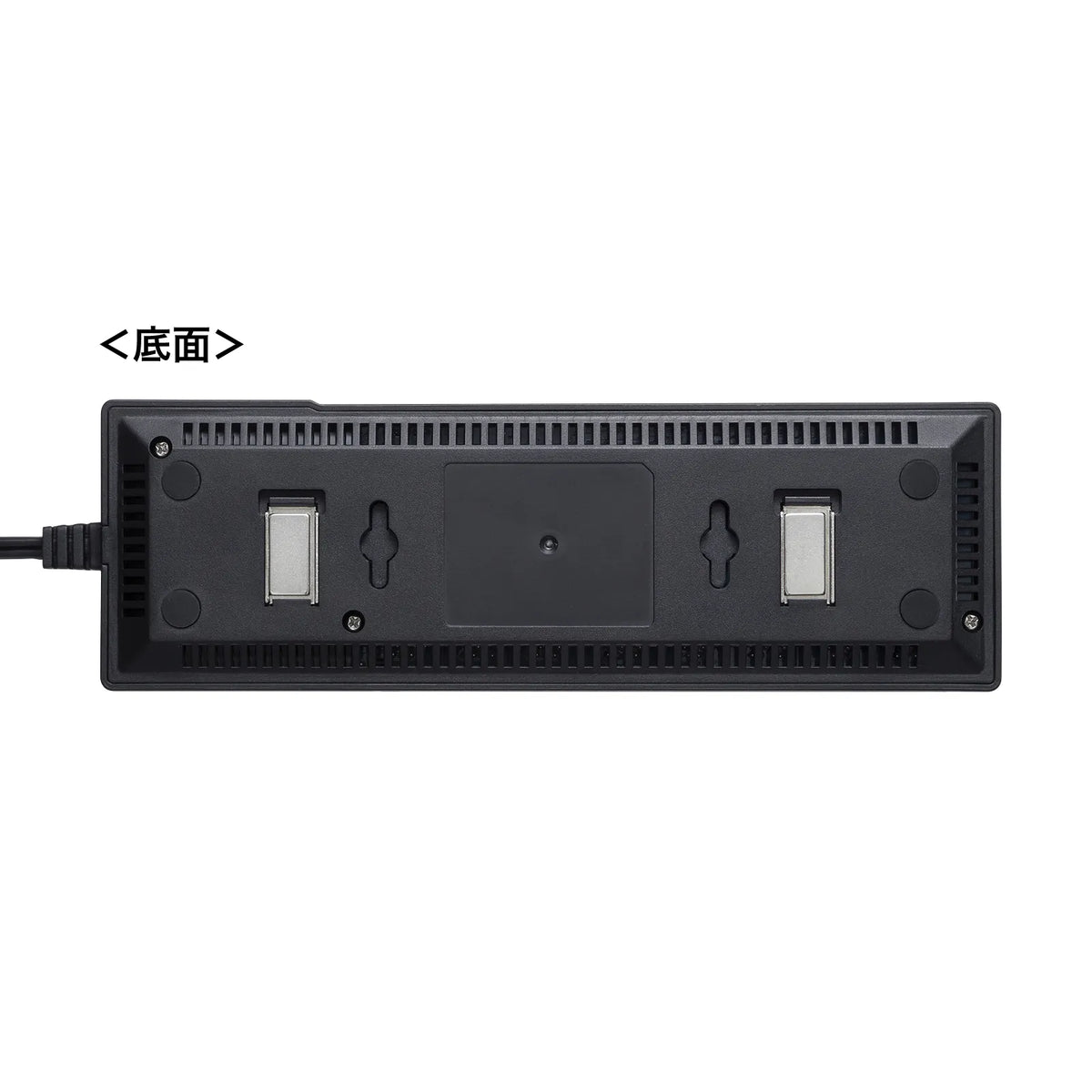 Gigabit-compatible tap-type switching hub (8 ports, with magnet) LAN-GIGAT803BK