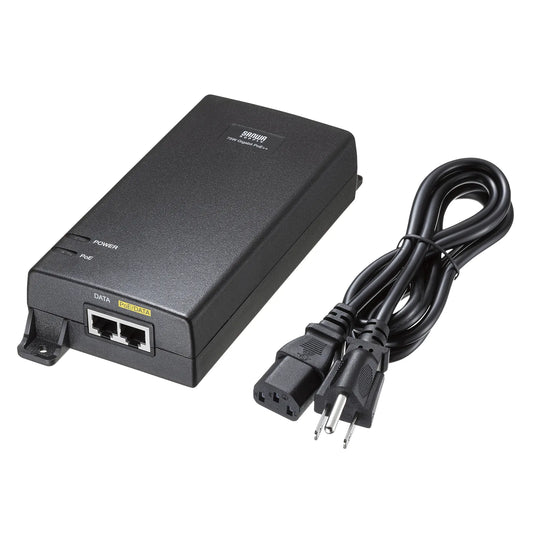 PoEインジェクター(電源内蔵・IEEE802.3bt(75W)対応） LAN-GIHINJ6