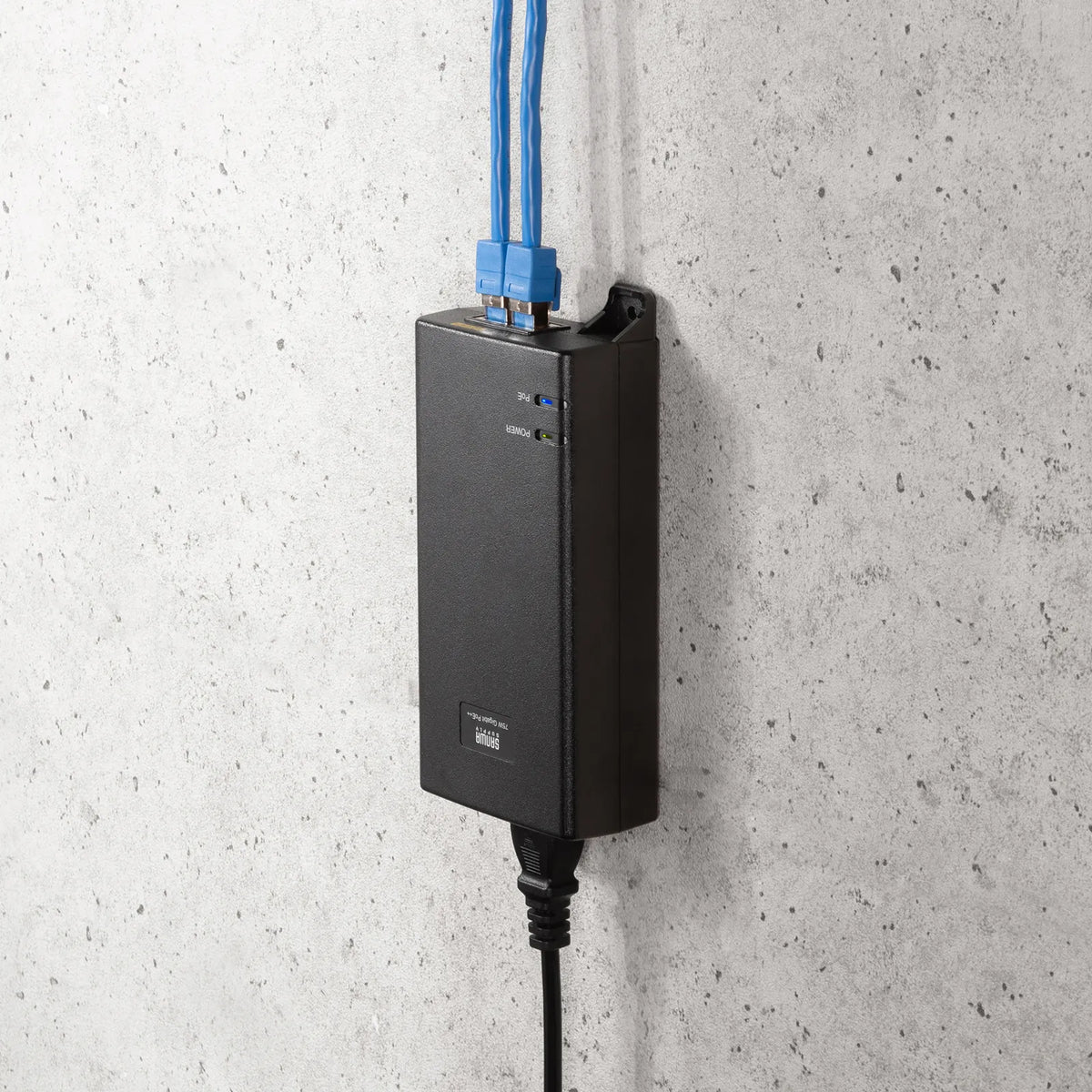 PoE Injector (Built-in Power Supply, IEEE802.3bt (75W) Compatible) LAN-GIHINJ6