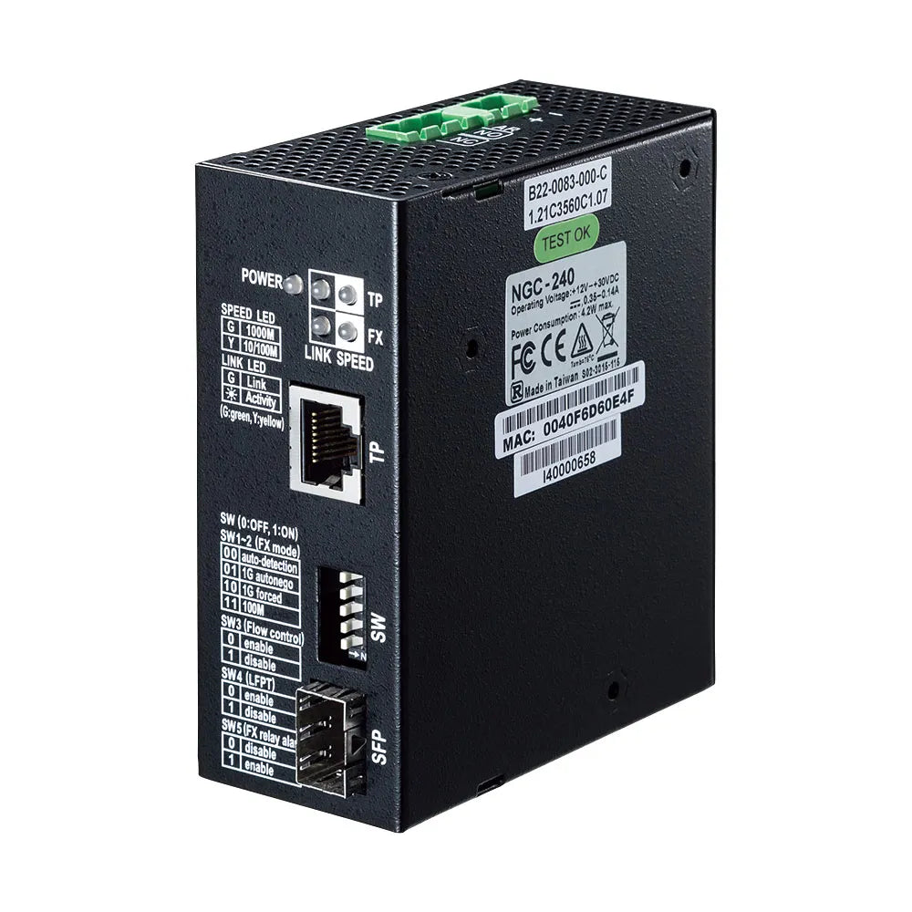 Industrial Optical Media Converter LAN-NGC240