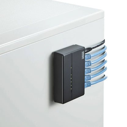 Switching hub (5 ports, with magnet) LAN-SWHP501BK