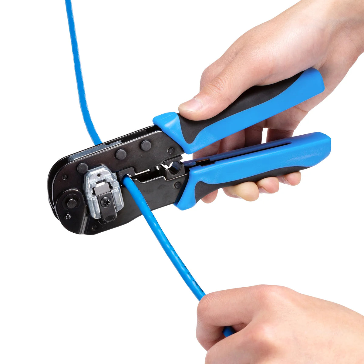 Crimping tool (RJ-45, through-type) LAN-TL22