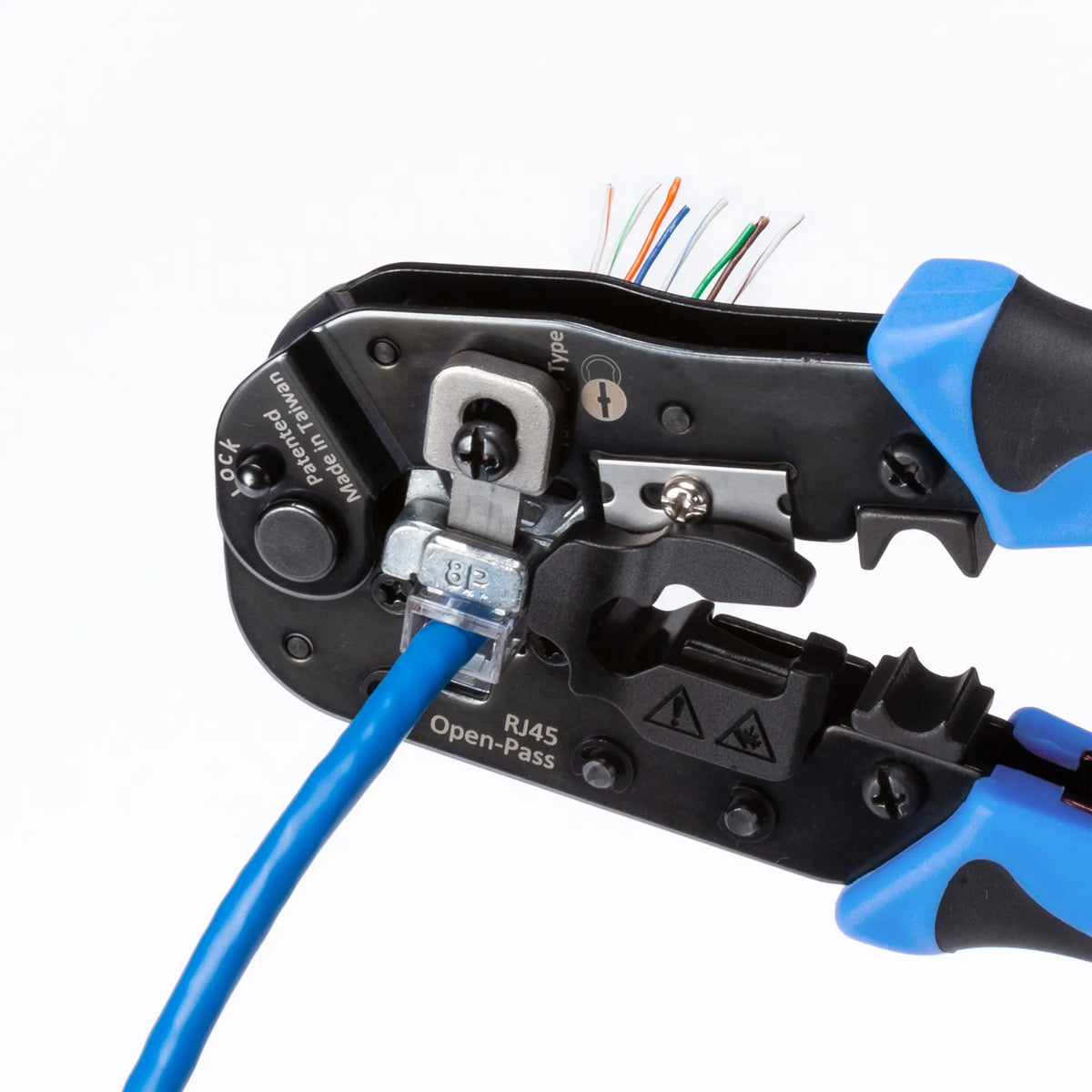 Crimping tool (RJ-45, through-type) LAN-TL22