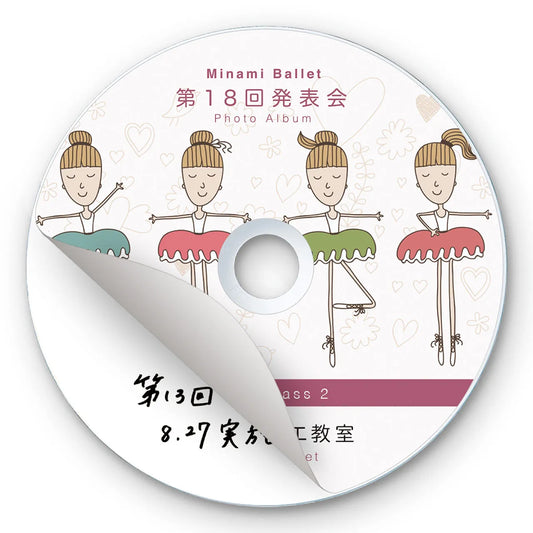 Inkjet opaque CD label (24mm inner diameter, matte finish) LB-CDR004N