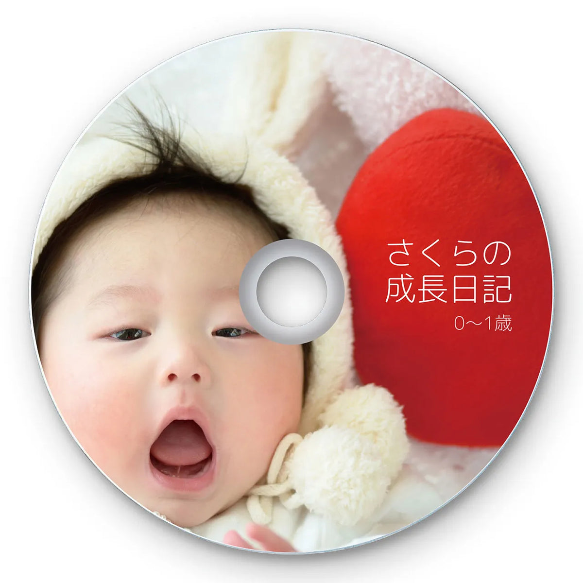 Inkjet Photo Glossy DVD/CD Label (Inner Diameter 24mm) LB-CDR006N-50