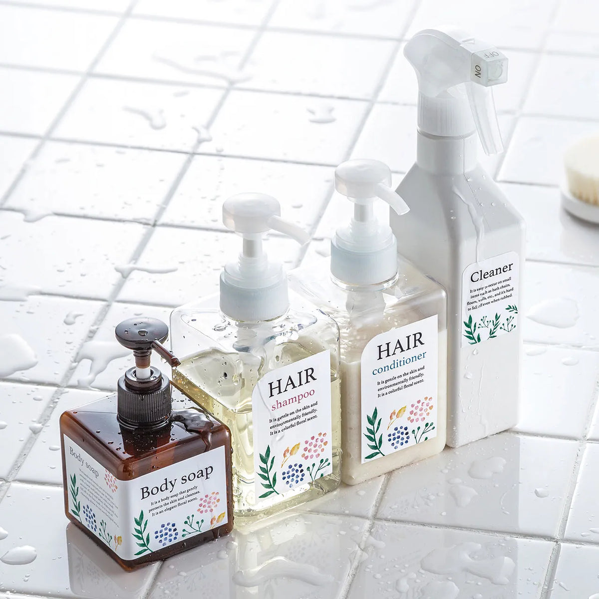 Water-resistant white film labels that prevent air bubbles (LB-EJF02N)