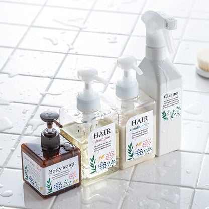 Water-resistant white film labels that prevent air bubbles (LB-EJF02N)