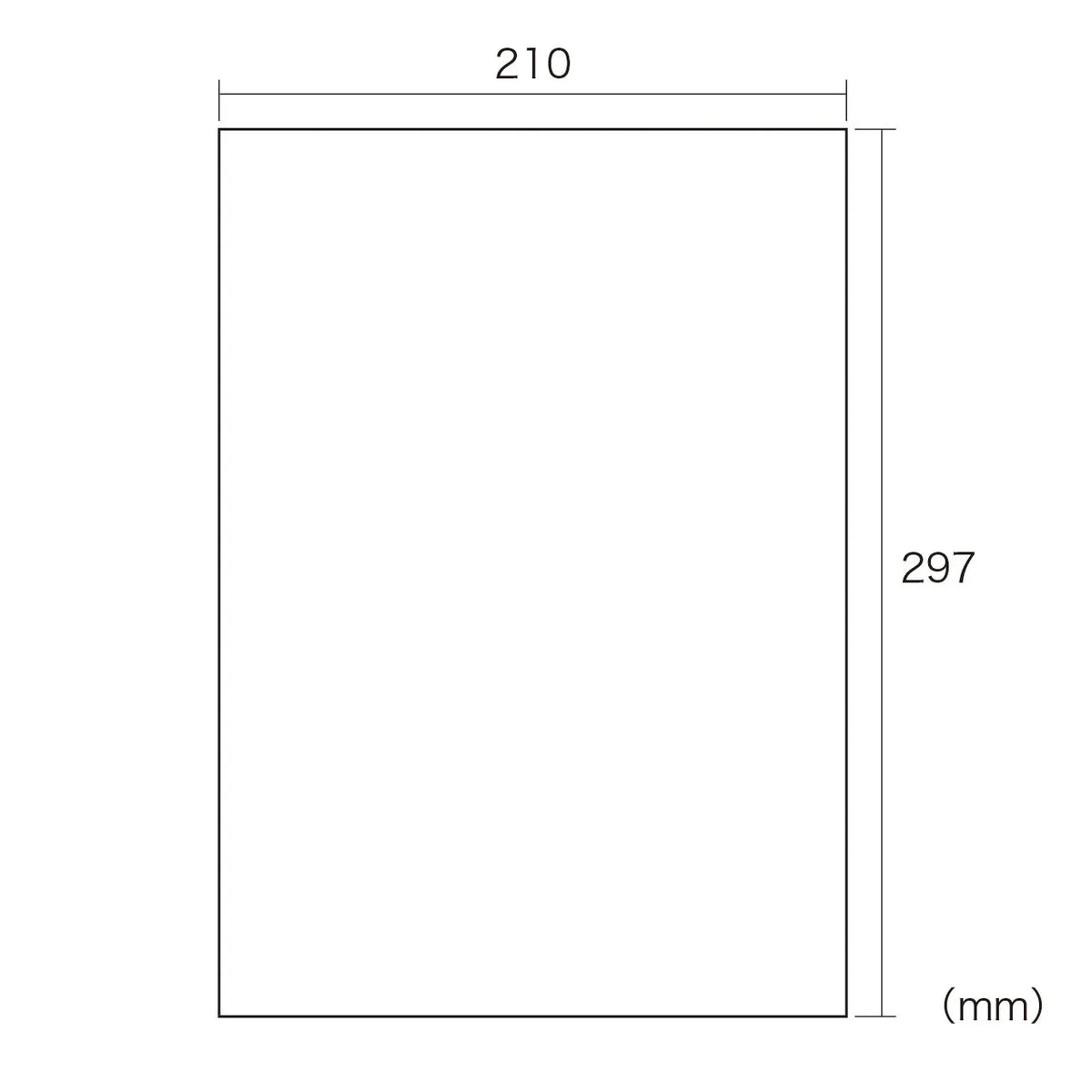 Water-resistant white film labels that prevent air bubbles (LB-EJF02N)