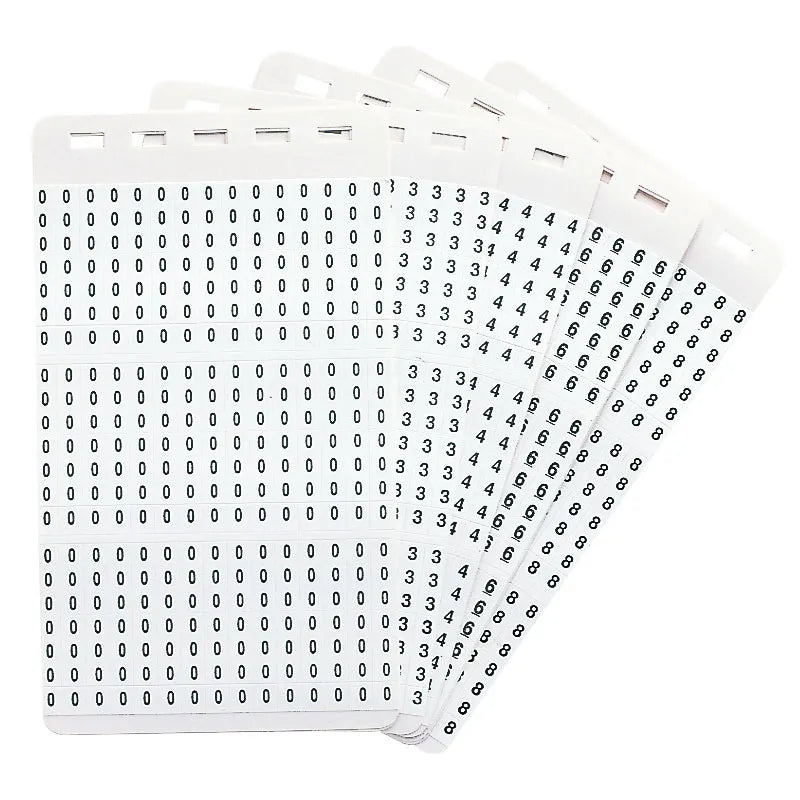 Number labels (#0-9) LB-LAN3N