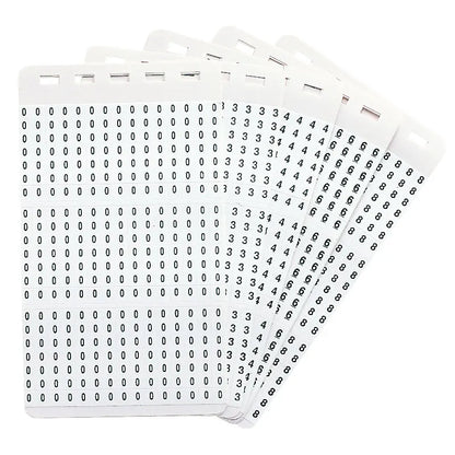 Number labels (#0-9) LB-LAN3N