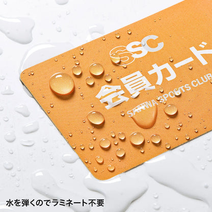 レーザープリンタ用プラスチックカード LBP-ID01