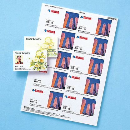 Photo glossy business cards for color laser printers LBP-MMC10KN