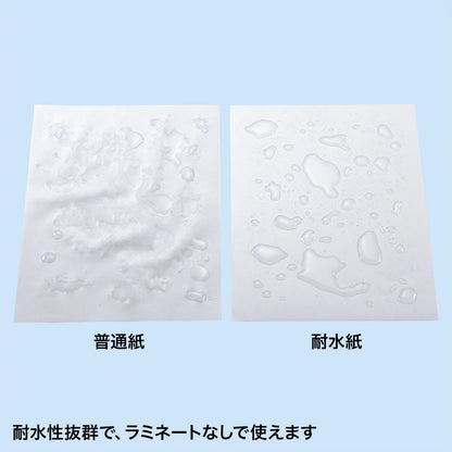 カラーレーザー用 耐水紙・特厚 A3サイズ LBP-WPF22MDPN-A3