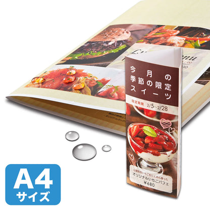 Water-resistant paper for color laser printers, extra thick LBP-WPF22MDPN