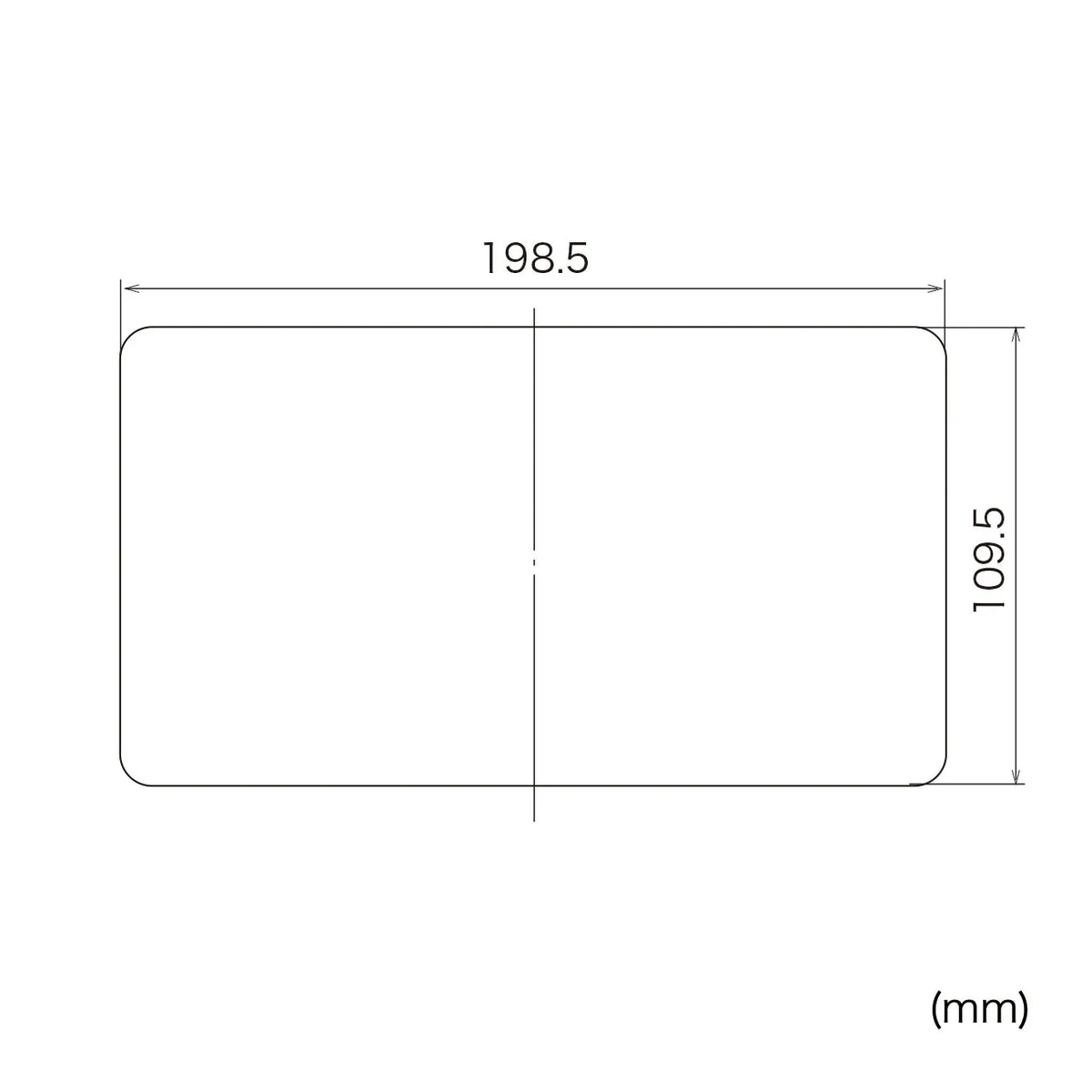 LCD screen protector (for 9.0-inch portable DVD player) LCD-DVD4