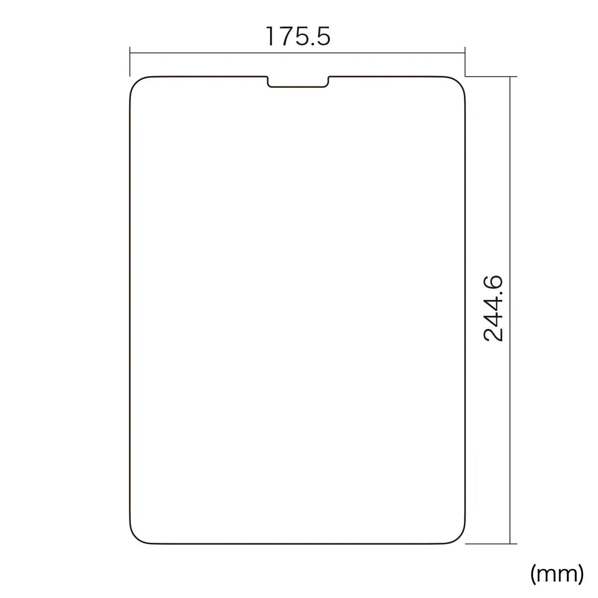 Paper-like anti-reflective screen protector for Apple 4th generation iPad Air 10.9-inch LCD-IPAD10P