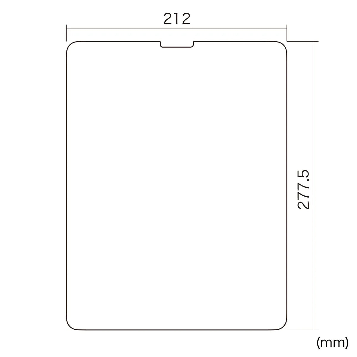 Blue light cut, anti-fingerprint glossy screen protector for Apple 12.9-inch iPad Pro 2018 (LCD-IPAD11BC)