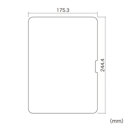 Apple iPad Air 11-inch M2 LCD Protective Anti-Fingerprint Glossy Film LCD-IPAD241KFP