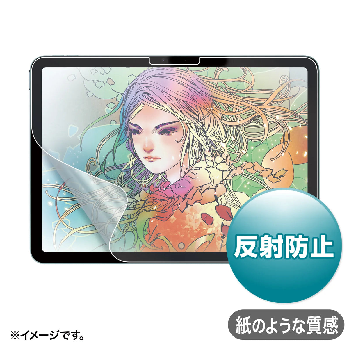 Apple iPad Air 11-inch M2 compatible paper-like texture anti-reflective film LCD-IPAD241P