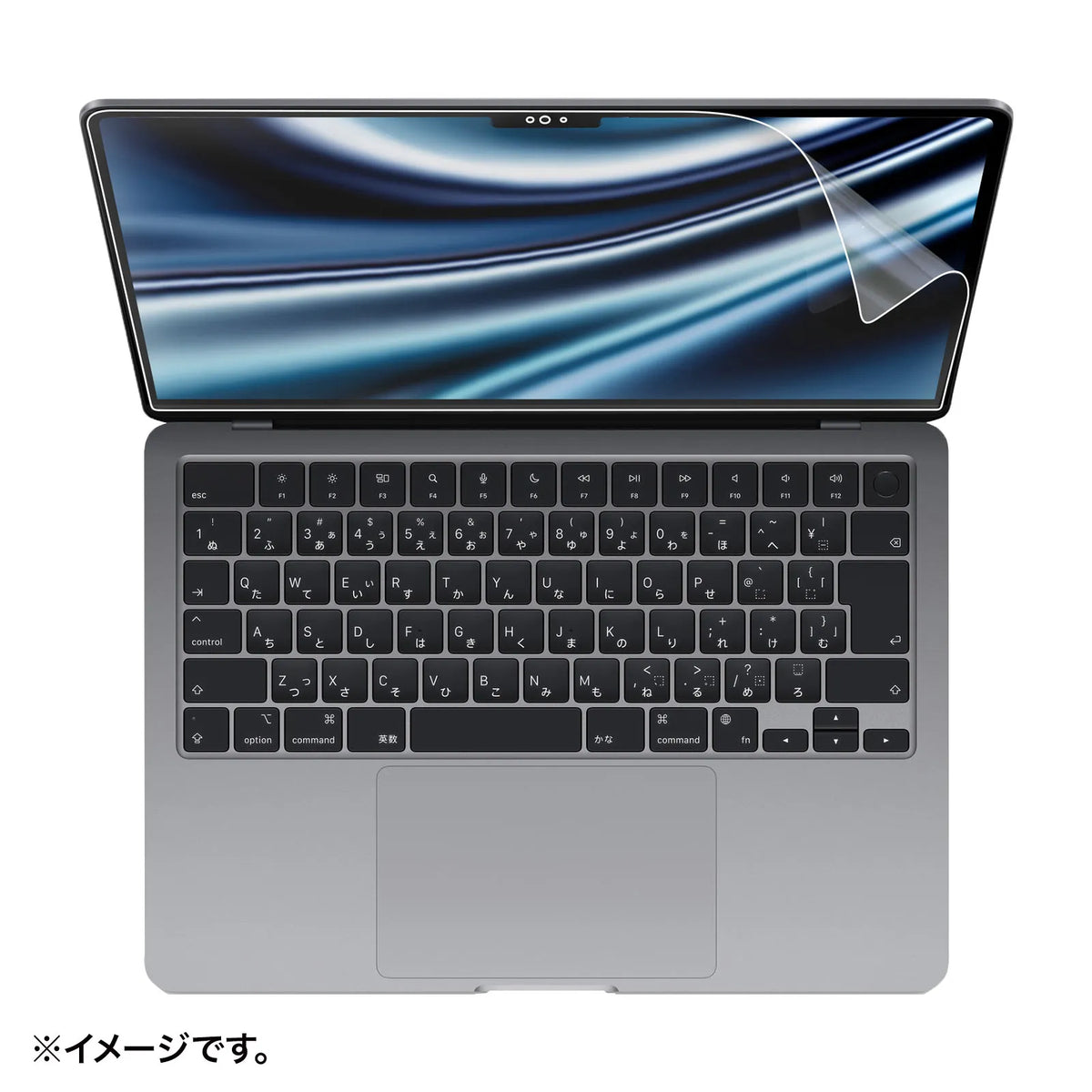 MacBook Air 2022 M2 13-inch LCD Protective Anti-Fingerprint Glossy Film LCD-MBAM2FP