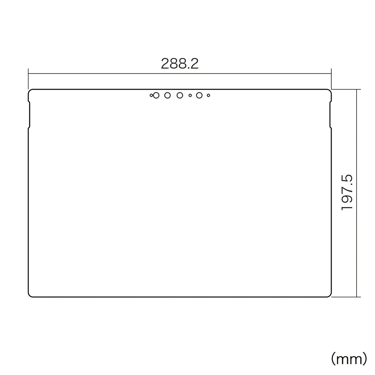 Blue light cut LCD protective film with fingerprint and reflection protection for Microsoft Surface Pro 7 LCD-SF7BCAR