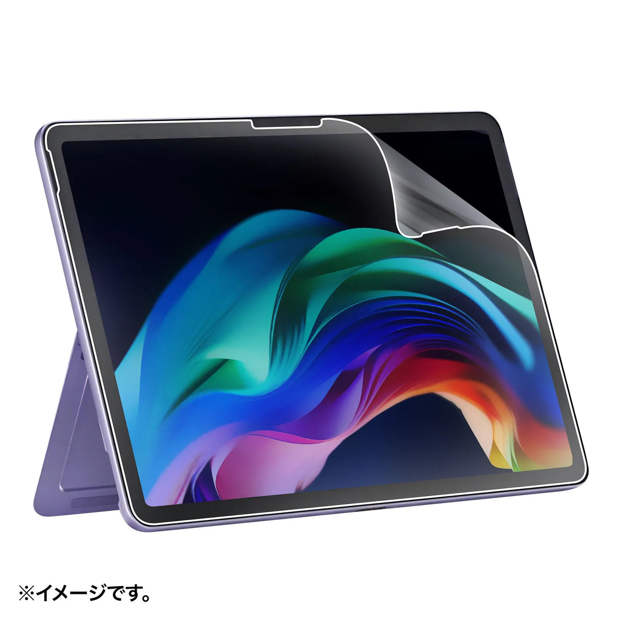 Microsoft Surface Pro 12インチ用液晶保護指紋防止光沢フィルム LCD-SFP12KFP
