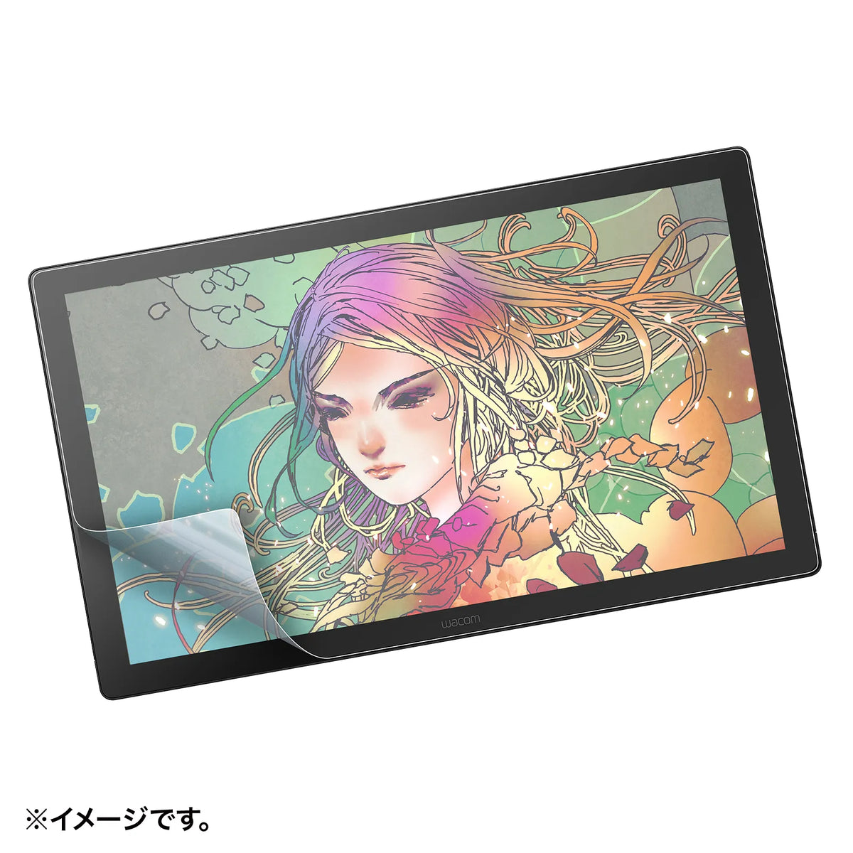 Wacom ペンタブレット Cintiq Pro 22紙のような反射防止フィルム LCD-WCP22P