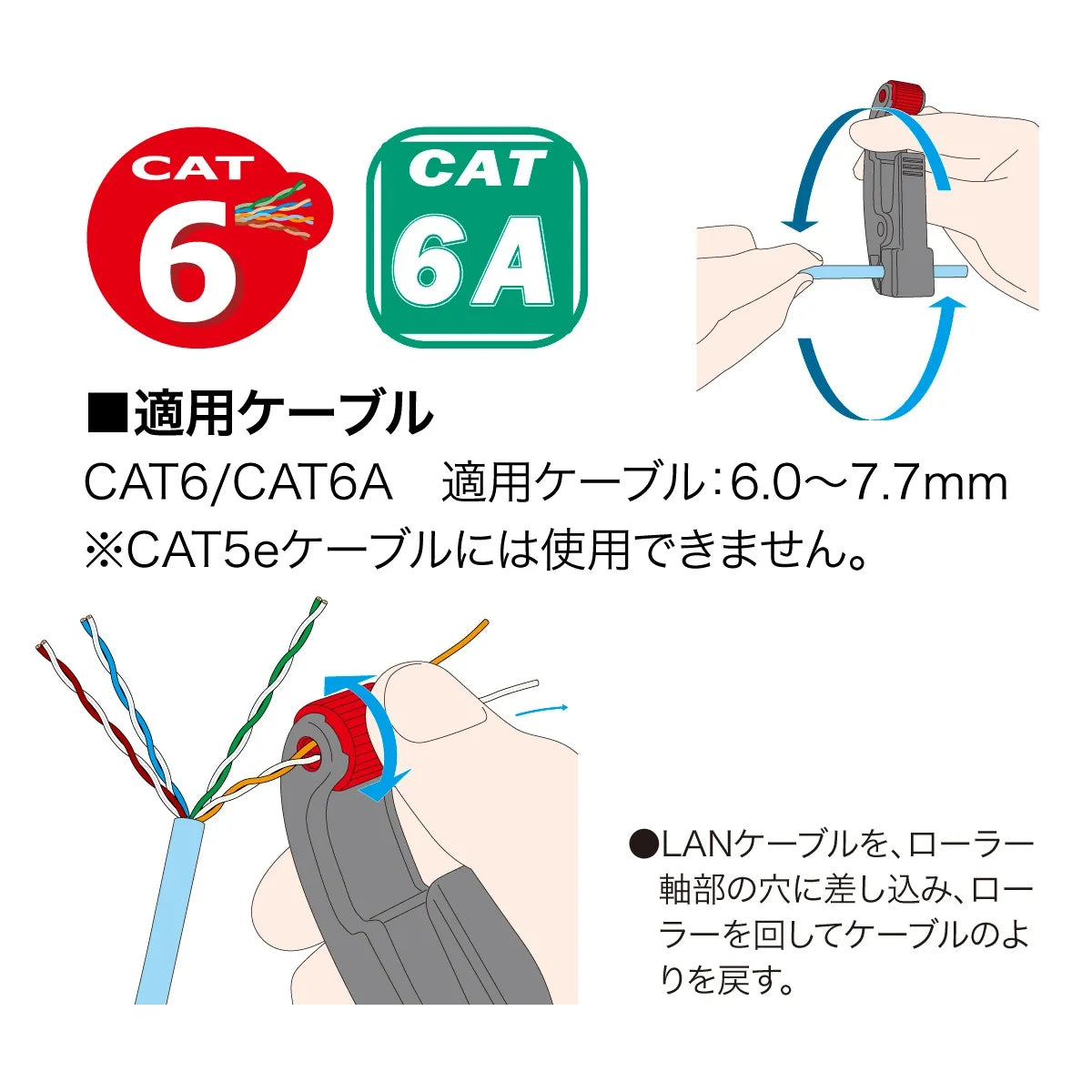 LAN Cable Stripper LCS-66A