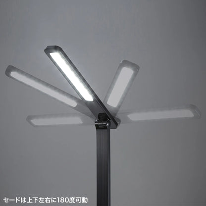 USB充電式LEDデスクライト LED-DESK1BK