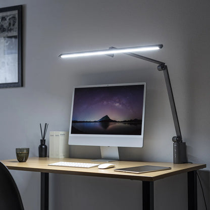 Clamp-mounted LED desk light LED-DESK2GM