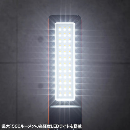 Rechargeable LED work light (height adjustable, foldable for storage) LED-FL2