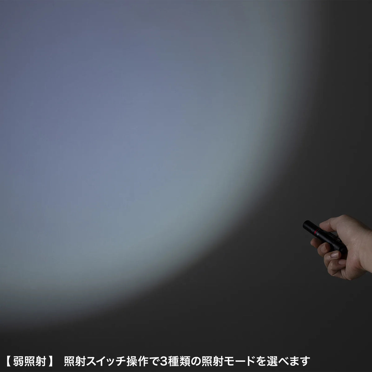 ペン型ライト（ショートタイプ） LED-PEN2BK
