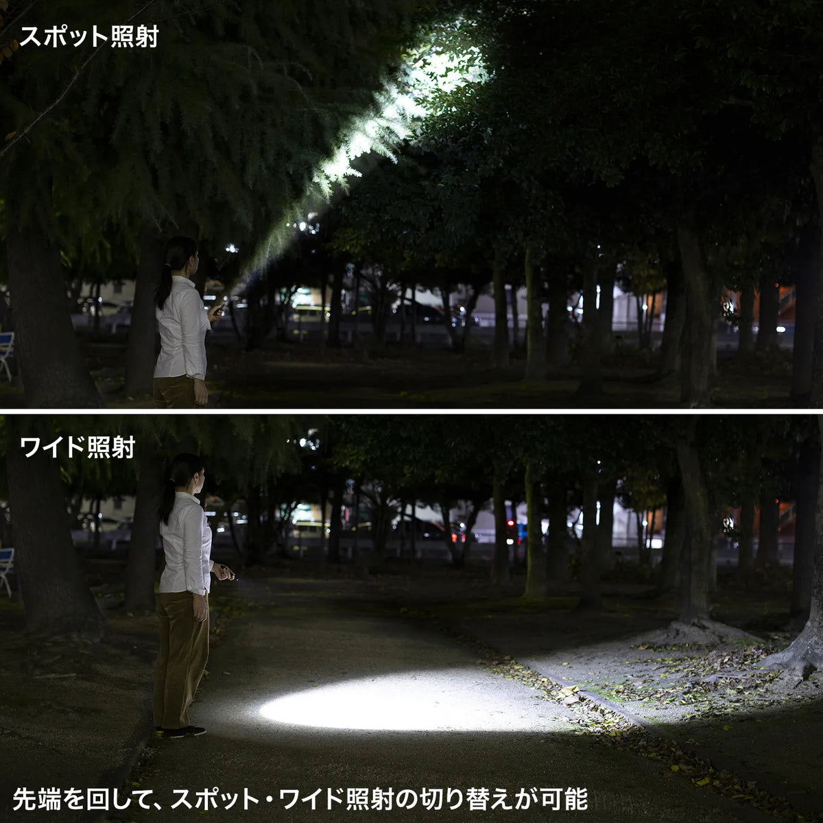 ペン型ライト（ロングタイプ） LED-PEN3BK