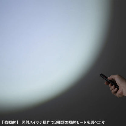 ペン型ライト（ロングタイプ） LED-PEN3BK