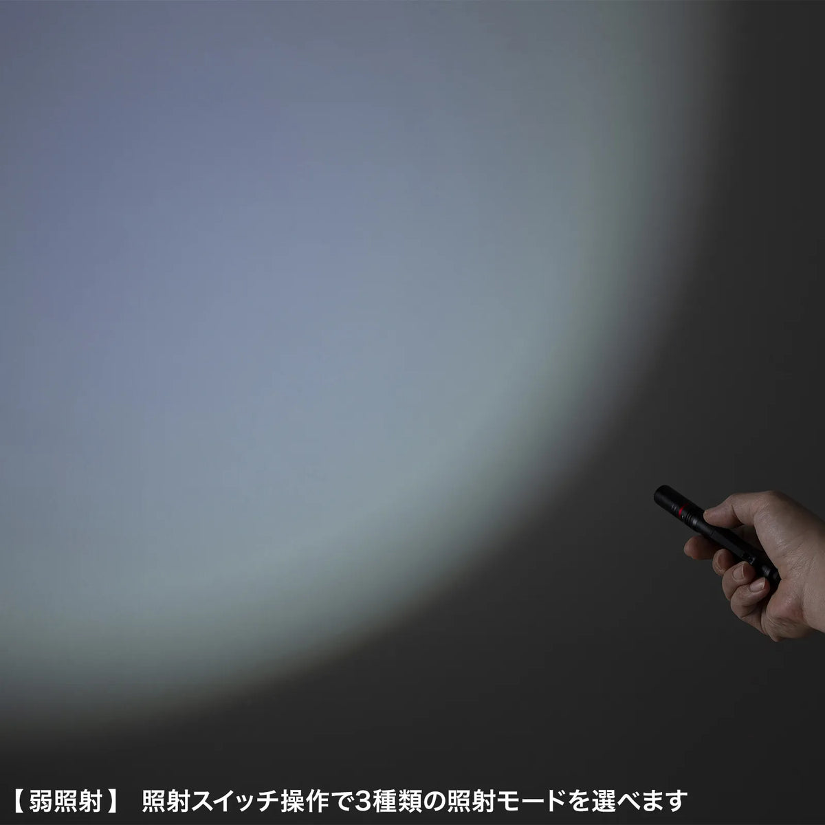 ペン型ライト（ロングタイプ） LED-PEN3BK