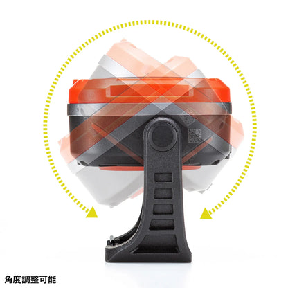 Rechargeable LED work light (stepless dimming, angle adjustment, waterproof IPX6, multi-purpose installation) LED-WL2